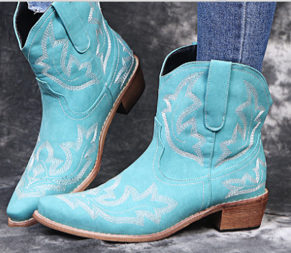 Stilvolle Cowboy-Stiefel