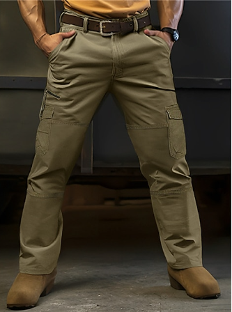 Taktische Herrenhose Militärstyle Cargo - IdealeKleiden