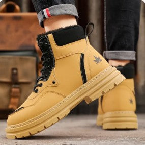 Herren Schneestiefel Warm Isoliert - IdealeKleiden