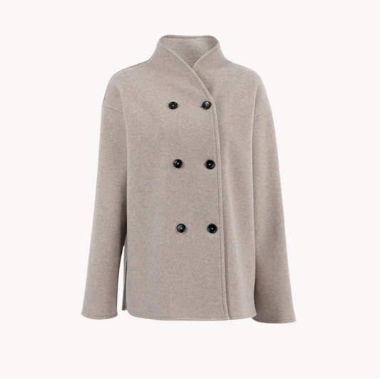 Modischer Damenmantel Oversized Schnitt - IdealeKleiden