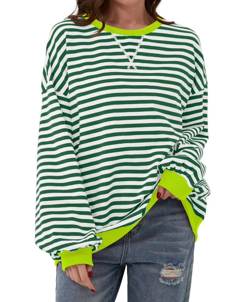 Helena | Streifen Pullover Damen