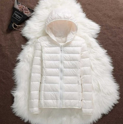 Daunenparka Damen Kapuze Warm - IdealeKleiden