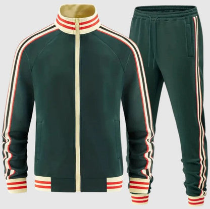 Sportanzug Herren Streifen Design