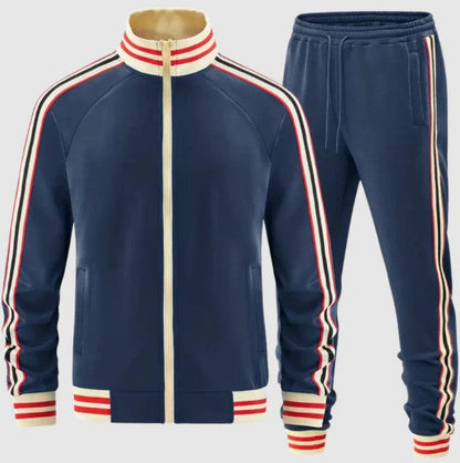 Sportanzug Herren Streifen Design