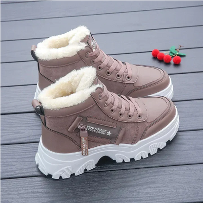 Perle - Warme Winterstiefel Damen - IdealeKleiden