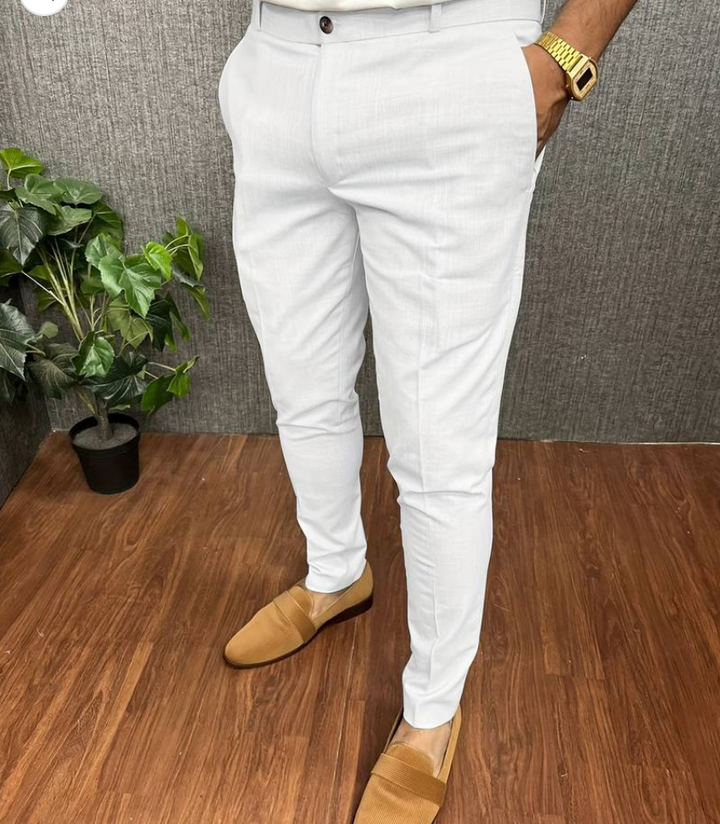 Elegante Herrenhosen Slim Fit
