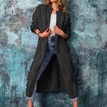 Elegante Damenstrickjacke Bunt Modisch