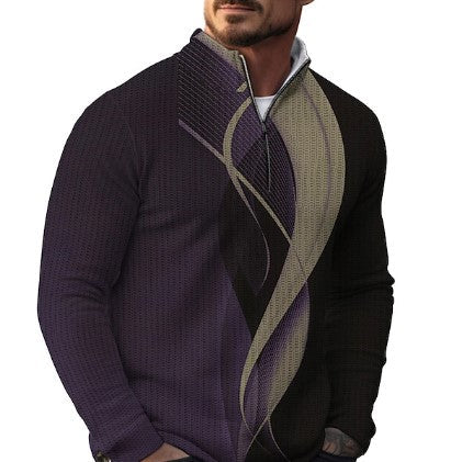 Lässiger Pullover für Herren mit coolen Drucken