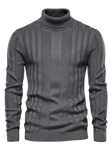 Herren Rollkragenpullover Elegantes Design