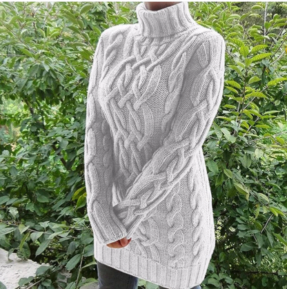 Handgestrickter Pullover Gehäkeltes Design