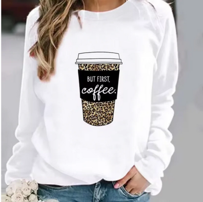 Grafik Pullover Baumwolle Trendy Design