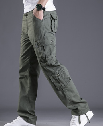 David - Modische Herren Cargohose Elegant