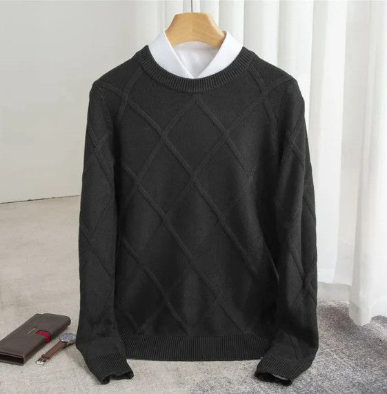 Stylischer Herren Pullover Warm Winter - IdealeKleiden