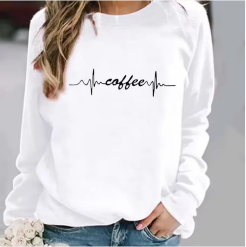 Grafik Pullover Baumwolle Trendy Design