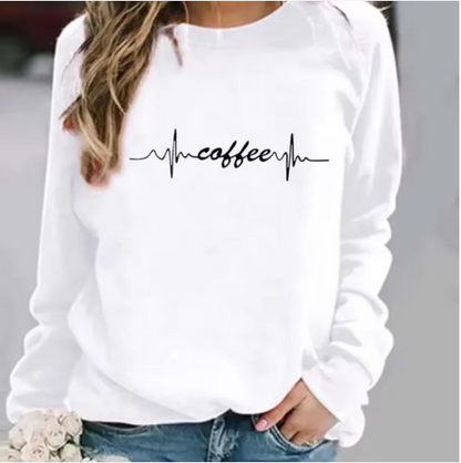 Grafik Pullover Baumwolle Trendy Design