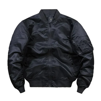 Elegante Herren Pilotenjacke Klassisches Design