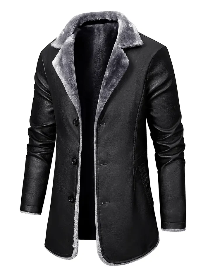 Herren Wintermantel Retro Stil