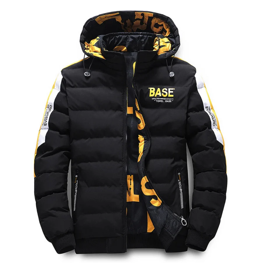 Daunen Winterjacke Herren Warm Isoliert
