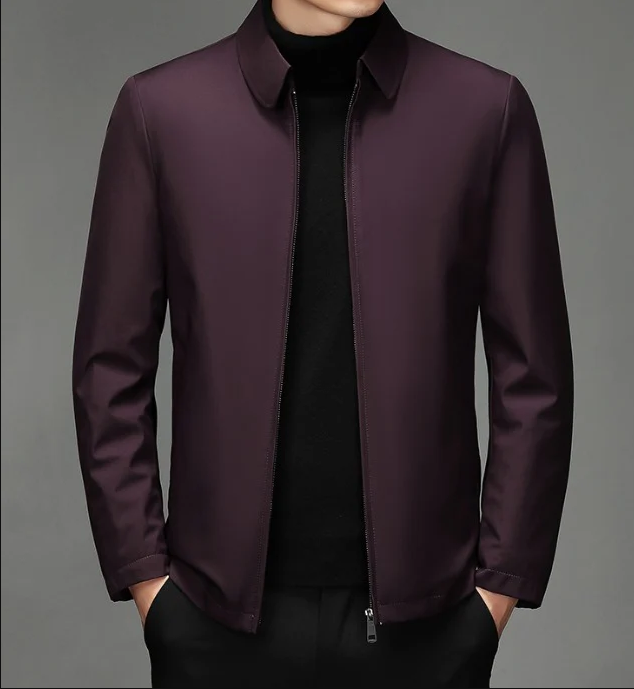 Herren Winterjacke Daunenfutter Warm