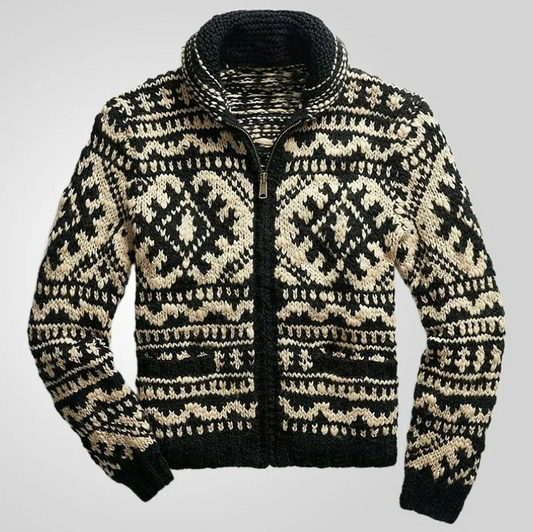 Moderner Herren Cardigan Trendy Style - IdealeKleiden