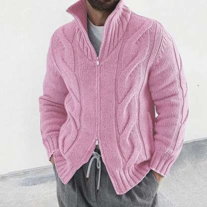 Herren Strickjacke Warm Elegant Qualität