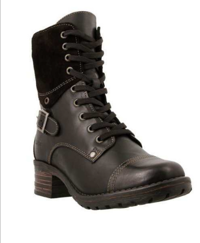 Tolle Bikerstiefel Dicksohle Retro-Style - IdealeKleiden
