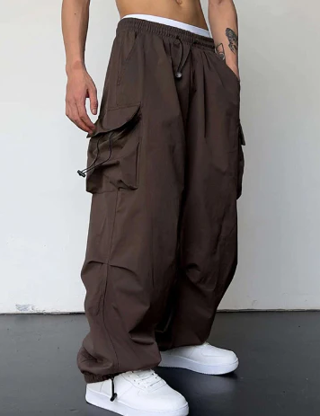 Bequeme Herrenhose Lockere Passform Elastisch