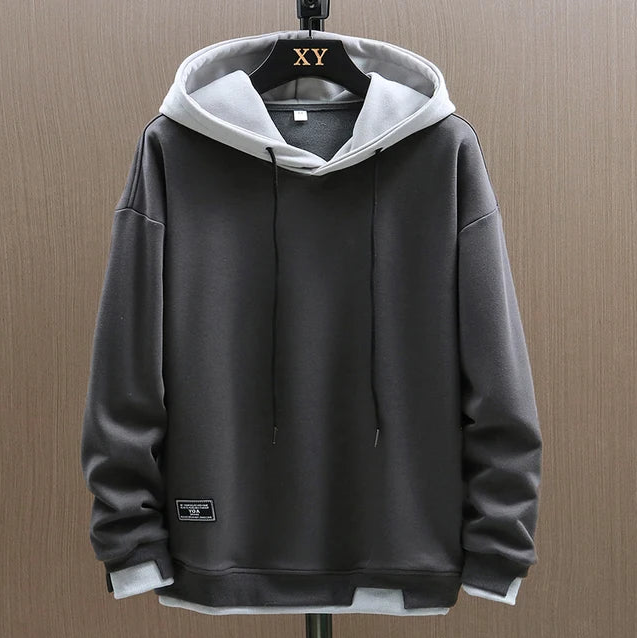 Klassische Herrenjacke mit Kapuze