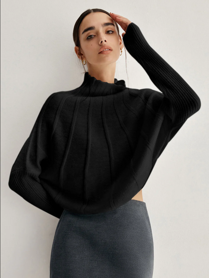 Weicher Rollkragenpullover Damen