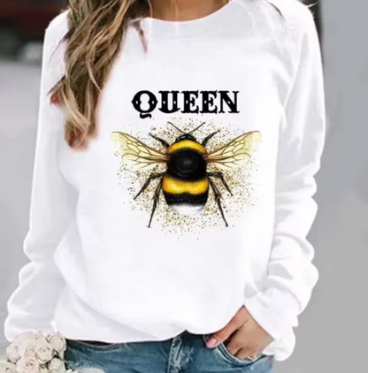 Grafik Pullover Baumwolle Trendy Design