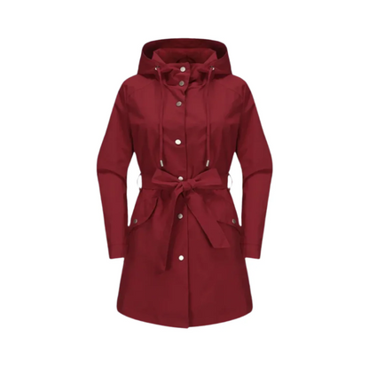 Eleganter Damen-Trenchcoat Wasserdicht Klassisch