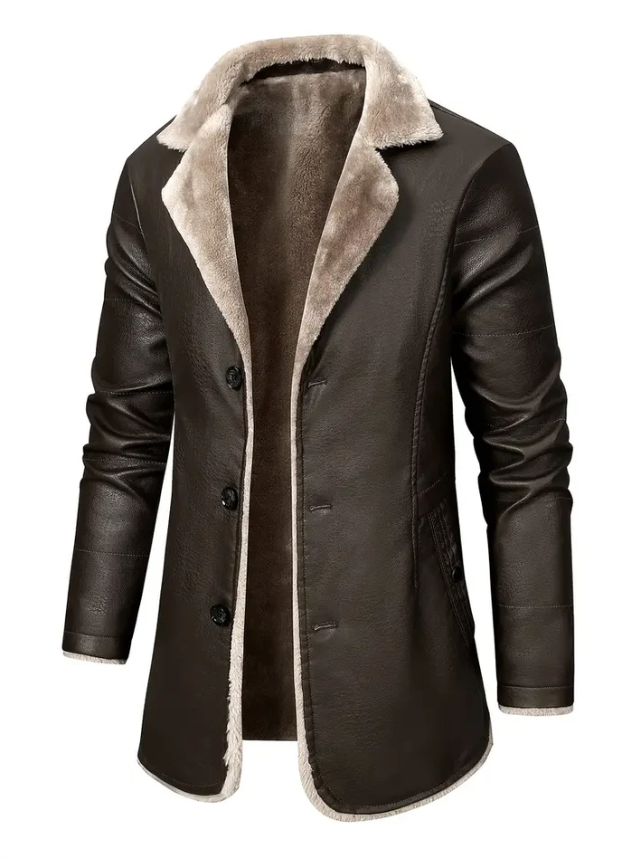 Herren Wintermantel Retro Stil - IdealeKleiden