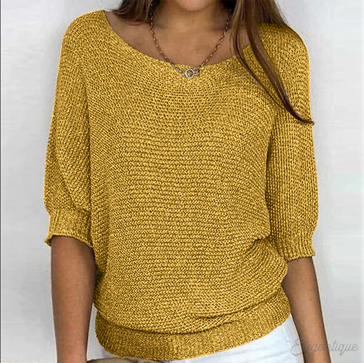 Weicher Damenpullover