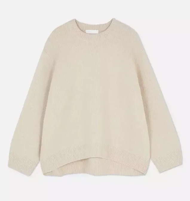 Herbstlicher Damenpullover Violett Weich