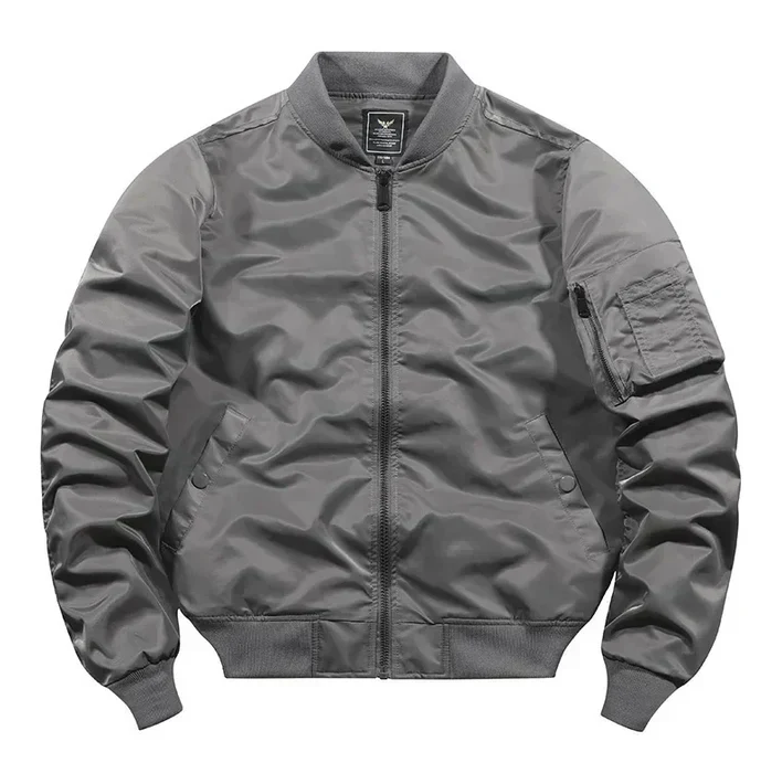 Elegante Herren Pilotenjacke Klassisches Design