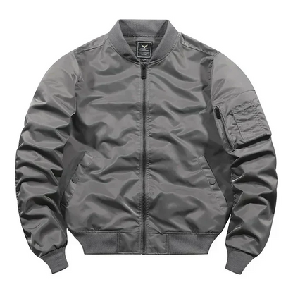 Elegante Herren Pilotenjacke Klassisches Design