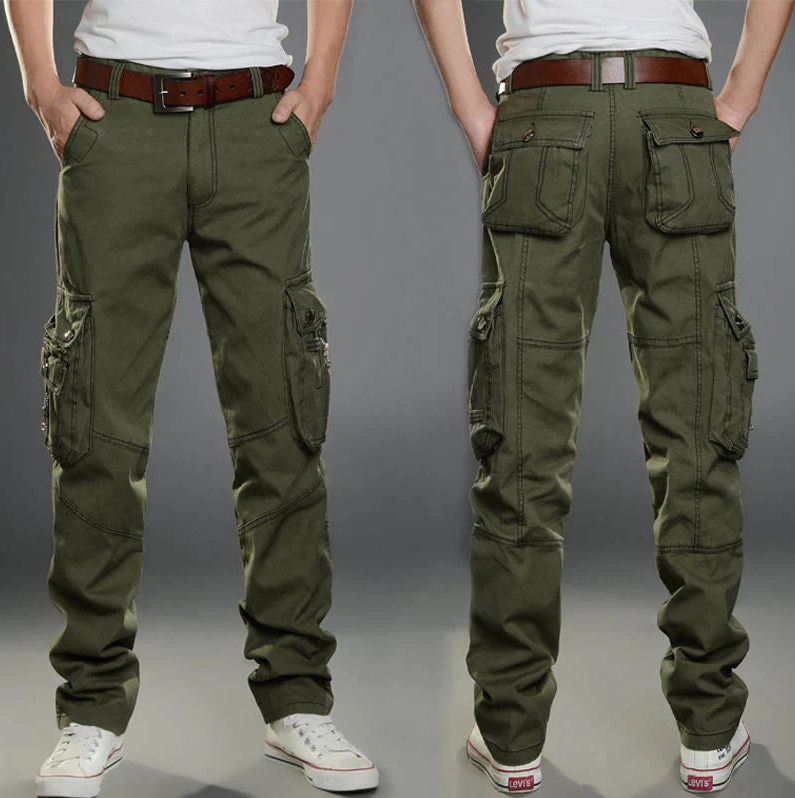 Robuste Herren Arbeitshose Militärstyle - IdealeKleiden