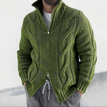 Herren Strickjacke Warm Elegant Qualität