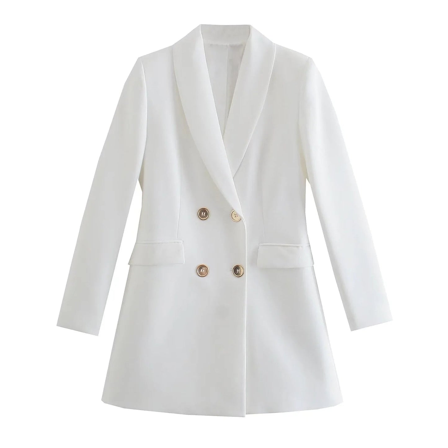 Damen Blazer Langärmlig Elegant