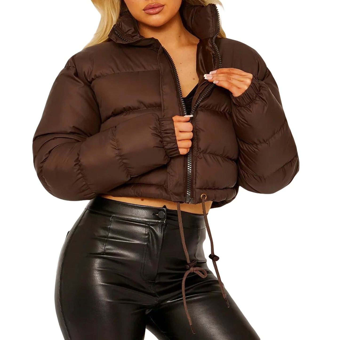 Warme Winterjacke Damen Gepolstert