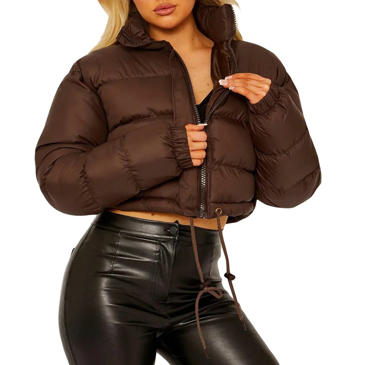 Warme Winterjacke Damen Gepolstert
