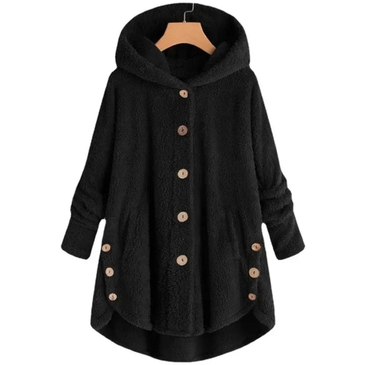 Frauen Fleecejacke Mit Kapuze