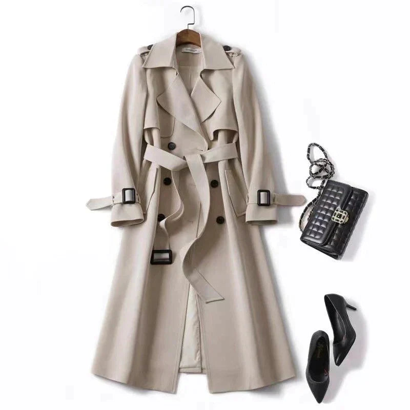 Clara - Chic Trenchcoat Frühjahr Moderne Damenjacke