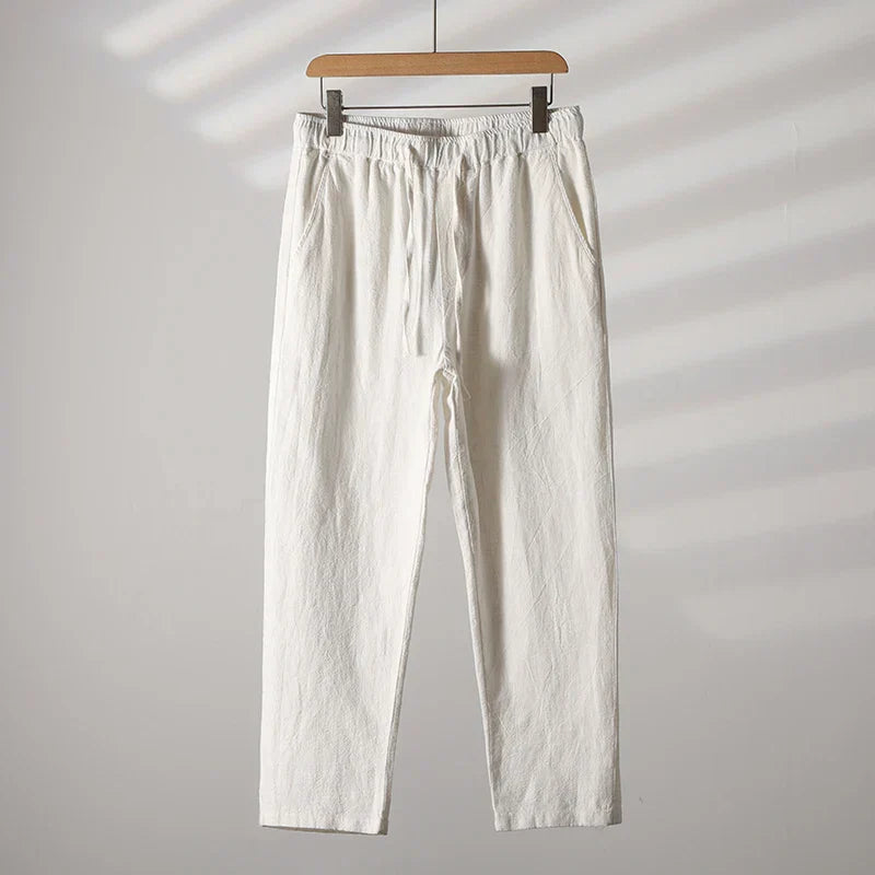 Sommerhose Leinen Bequem
