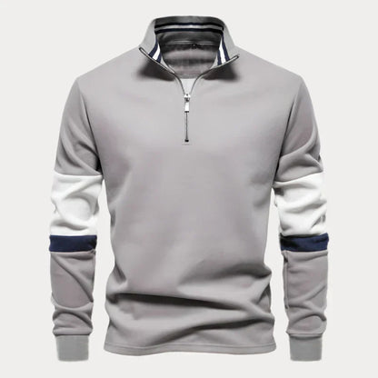 Herren Pullover Modern Streifen Design