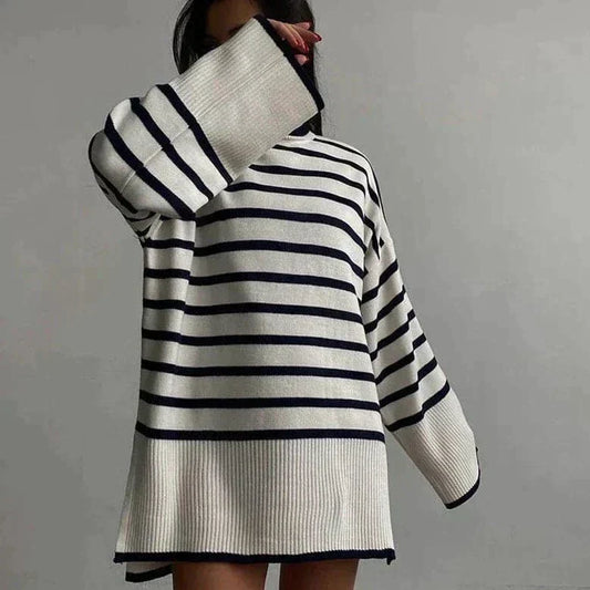 Bequemer Strickpullover Oversized Weich - IdealeKleiden