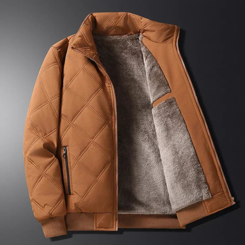 Eleganter Wintermantel Herren Modern Style - IdealeKleiden