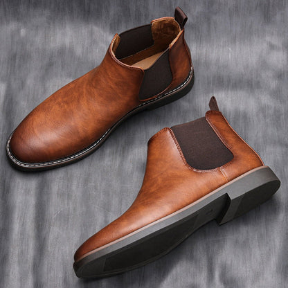 Retro Herren Stiefel Vintage Style