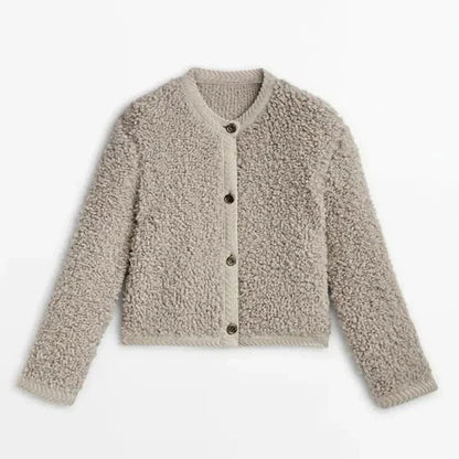 Teddy-Mantel Oversized Weich Plüsch