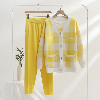 Weiches 3-Teil-Kleidungsset Damen